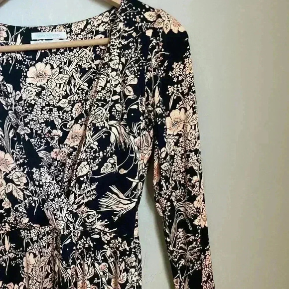 Urban Outfitters Long Sleeve Floral Print Romper‎ Size XS - Picture 6 of 14